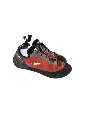 Triop Orca Gecko climbing shoes US 9.5 Mens Red Black Rock Climb Sneakers